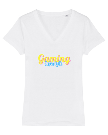 Gaming lifestyle White
