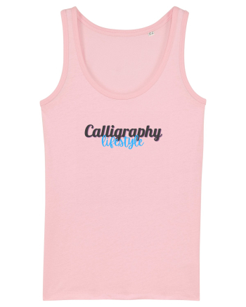 Calligraphy lifestyle Cotton Pink