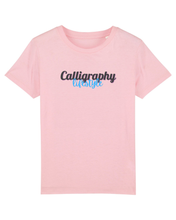Calligraphy lifestyle Cotton Pink