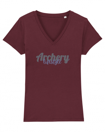 Archery lifestyle Burgundy