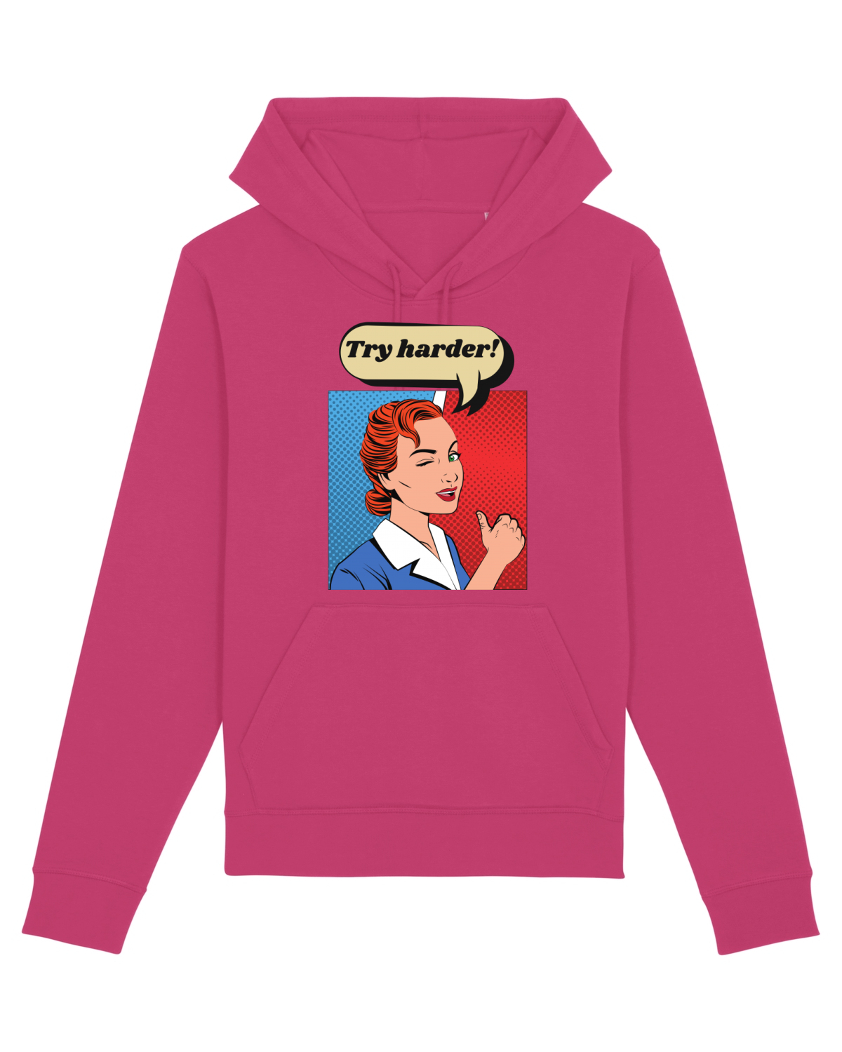 Hanorac Unisex Drummer Raspberry