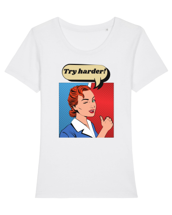 Retro Comic Book  White