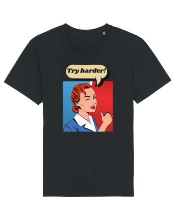 Retro Comic Book  Black