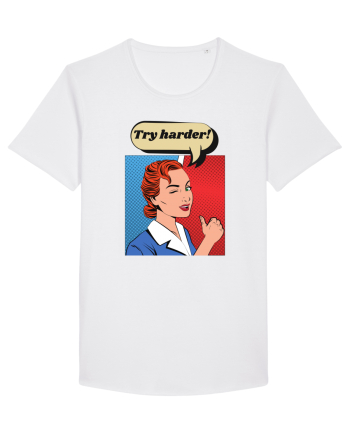 Retro Comic Book  White