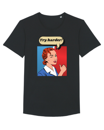 Retro Comic Book  Black