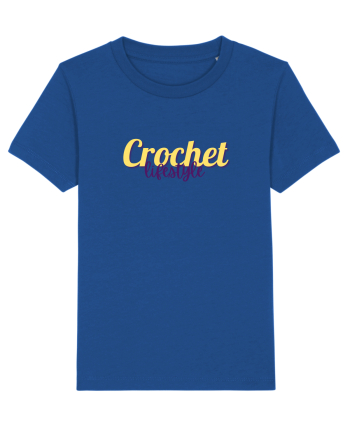 Crochet lifestyle Majorelle Blue
