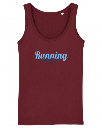 Running lifestyle Burgundy