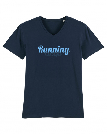 Running lifestyle French Navy