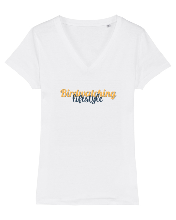 Birdwatching lifestyle White