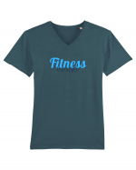 Fitness lifestyle Tricou mânecă scurtă guler V Bărbat Presenter