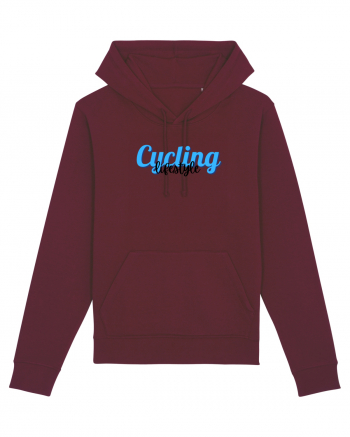 Cycling lifestyle Burgundy