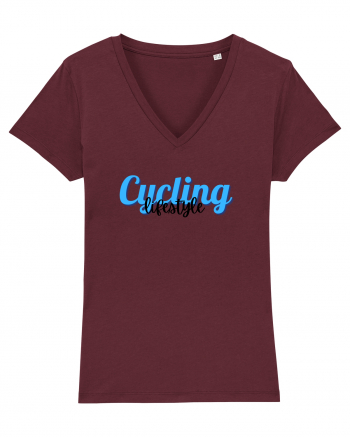 Cycling lifestyle Burgundy