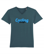 Cycling lifestyle Tricou mânecă scurtă guler V Bărbat Presenter