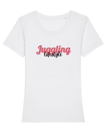 Juggling lifestyle White