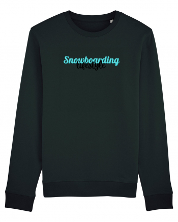 Snowboarding lifestyle Black