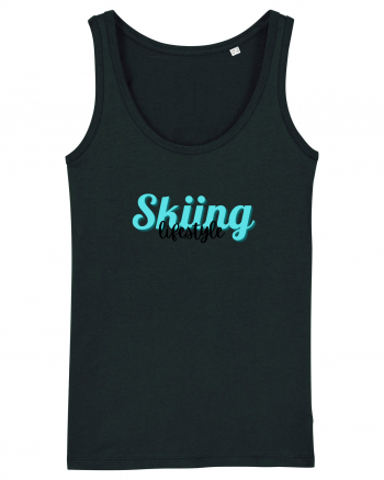 Skiing lifestyle Black