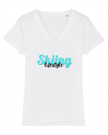 Skiing lifestyle White