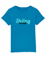 Skiing lifestyle Tricou mânecă scurtă  Copii Mini Creator