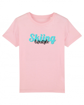 Skiing lifestyle Cotton Pink