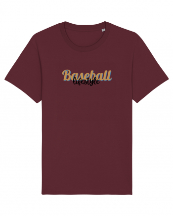 Baseball lifestyle Burgundy