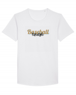 Baseball lifestyle Tricou mânecă scurtă guler larg Bărbat Skater