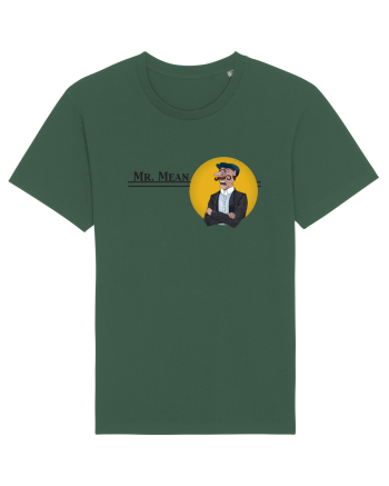 Mr. Mean portrait Bottle Green