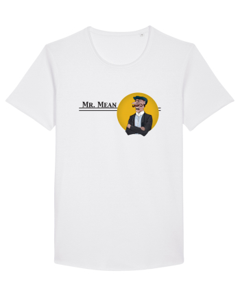 Mr. Mean portrait White