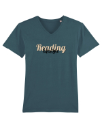Reading lifestyle Tricou mânecă scurtă guler V Bărbat Presenter