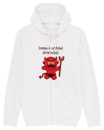 Banu-i ochiul dracului. Hanorac cu fermoar Unisex Connector