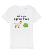 Capra cu Varza Tricou mânecă scurtă  Copii Mini Creator