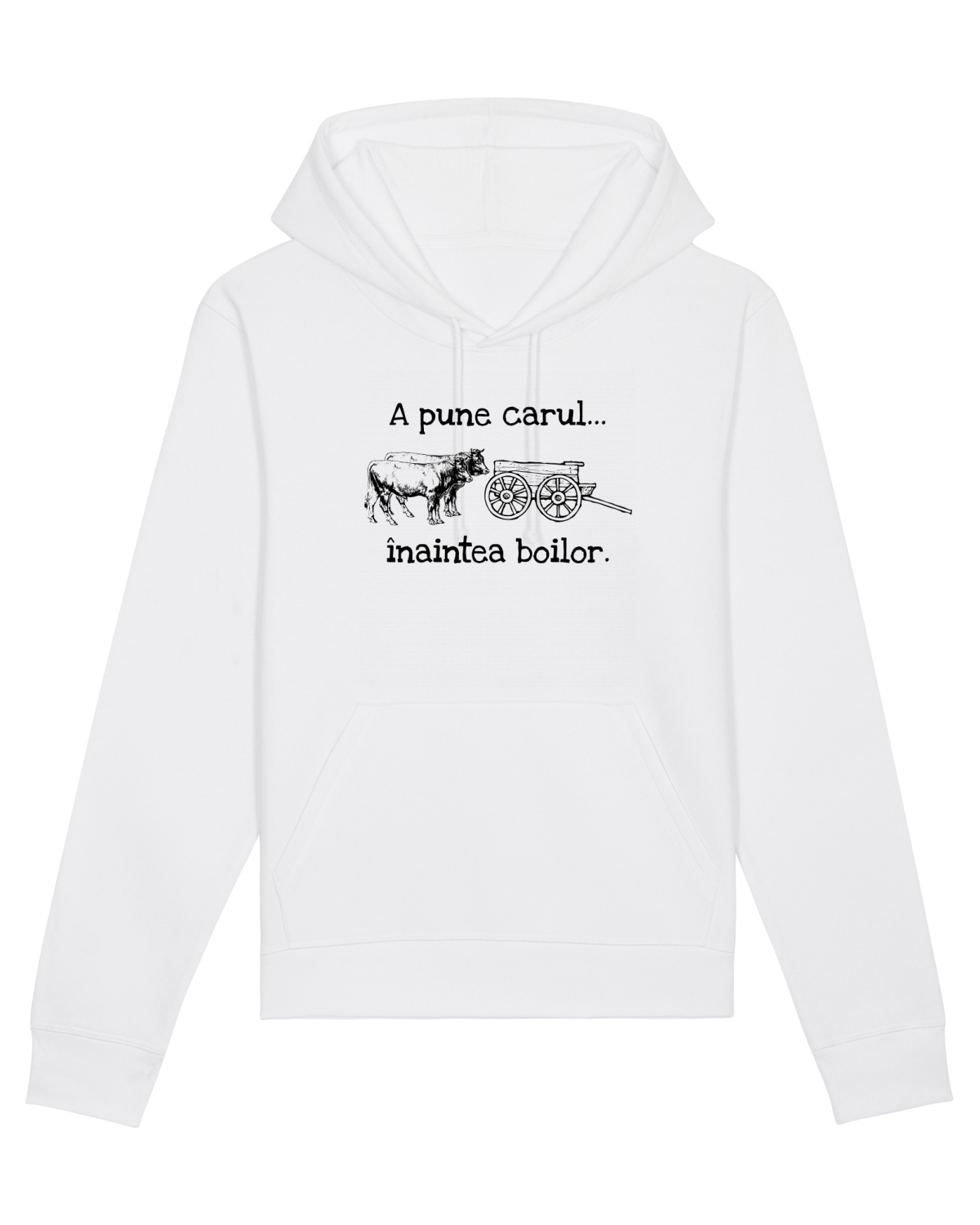 Hanorac Unisex Drummer White