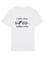 A pune carul inaintea boilor. Tricou mânecă scurtă Unisex Rocker