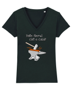 Bate fierul cat e cald. Tricou mânecă scurtă guler V Damă Evoker