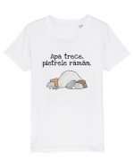 Apa trece pietrele raman. Tricou mânecă scurtă  Copii Mini Creator