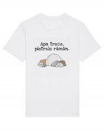 Apa trece pietrele raman. Tricou mânecă scurtă Unisex Rocker