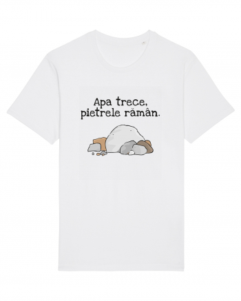 Apa trece pietrele raman. White