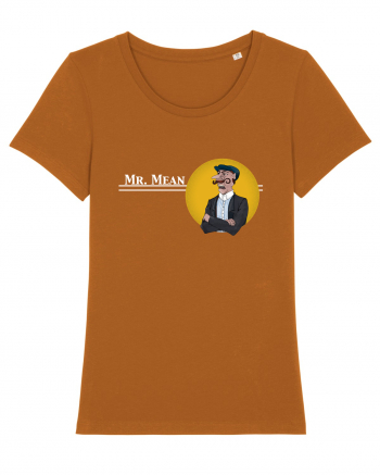 Mr. Mean portrait Roasted Orange