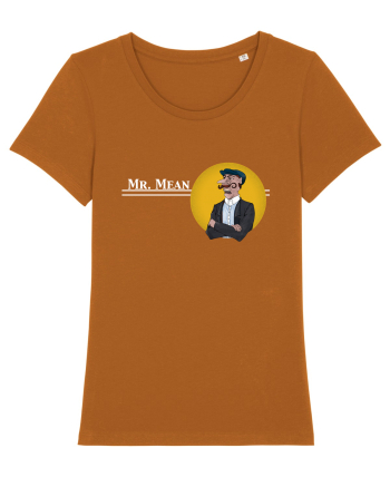 Mr. Mean portrait Roasted Orange