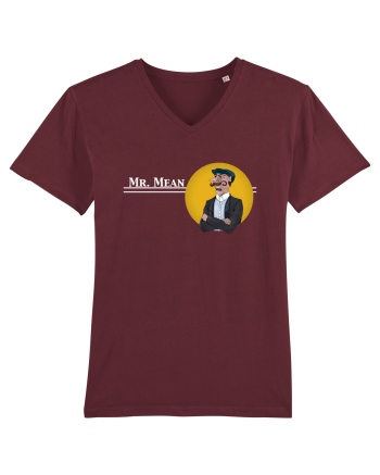 Mr. Mean portrait Burgundy