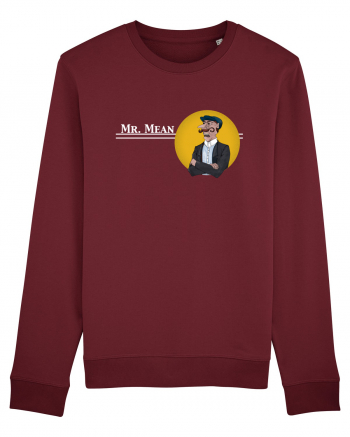 Mr. Mean portrait Burgundy