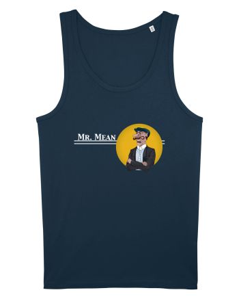 Mr. Mean portrait Navy