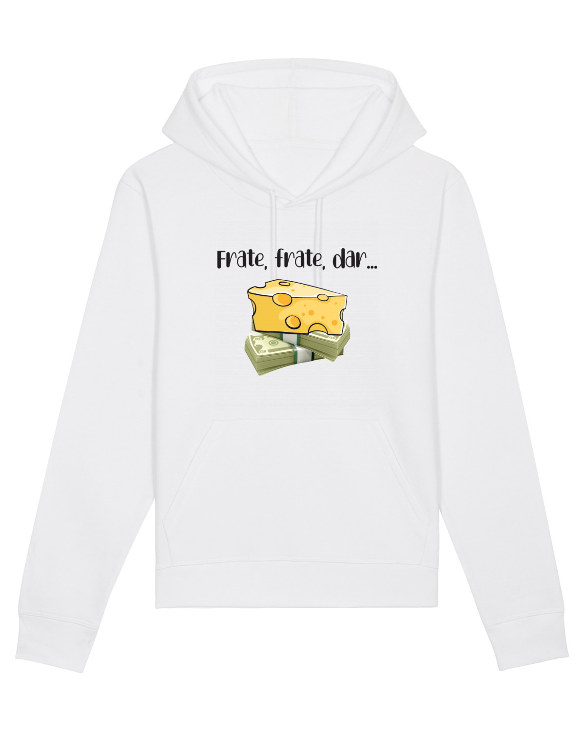 Hanorac Unisex Drummer White