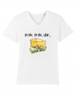 Frate, frate, dar... Tricou mânecă scurtă guler V Bărbat Presenter