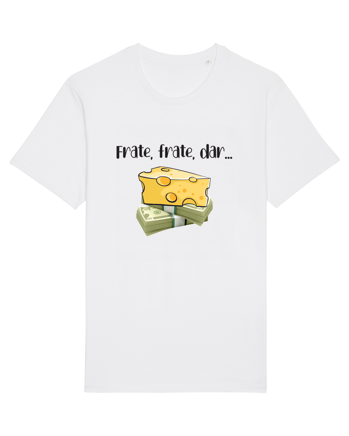Tricou mânecă scurtă Unisex Rocker White