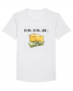 Frate, frate, dar... Tricou mânecă scurtă guler larg Bărbat Skater