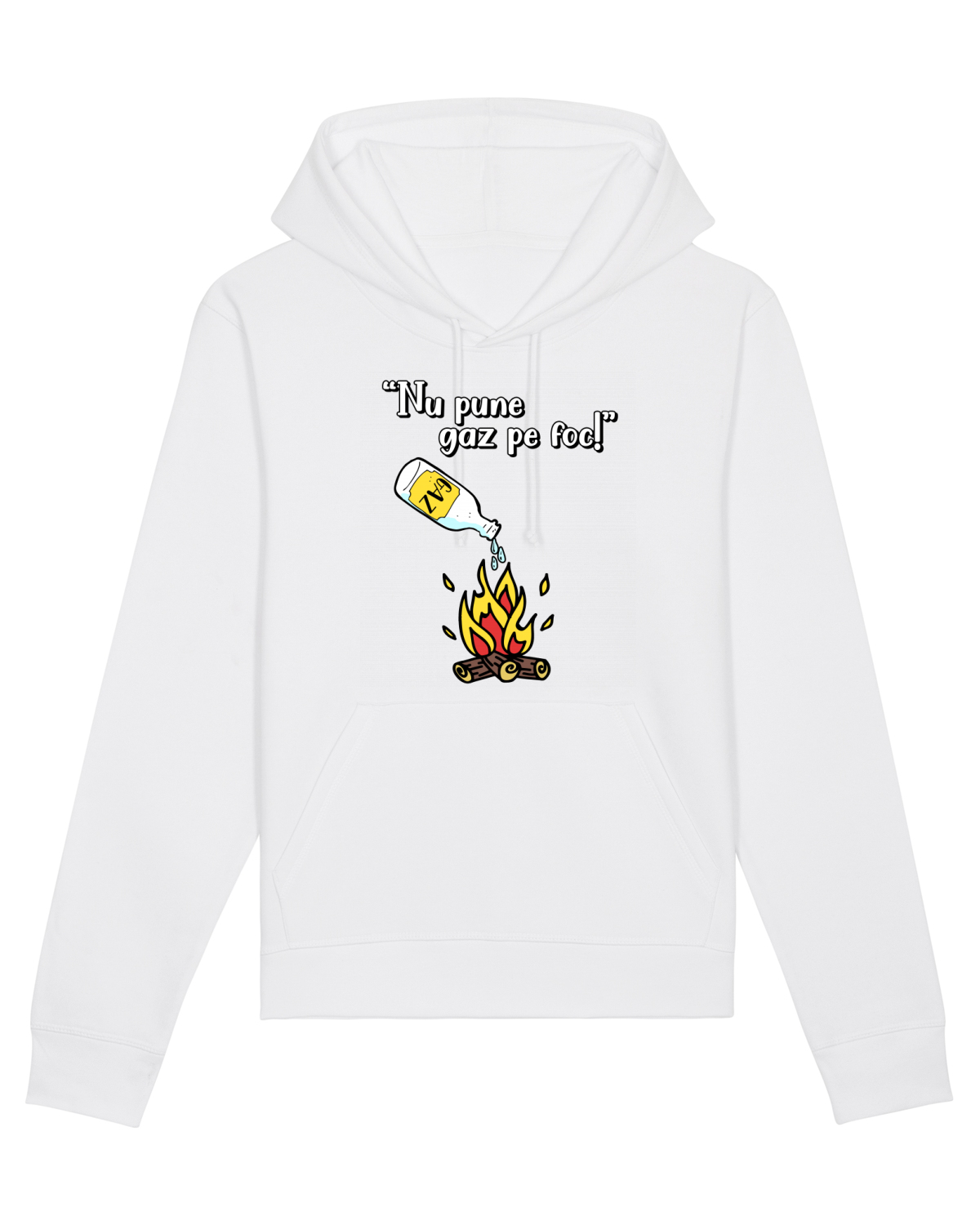 Hanorac Unisex Drummer White