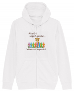 Afara-i vopsit gardul Hanorac cu fermoar Unisex Connector