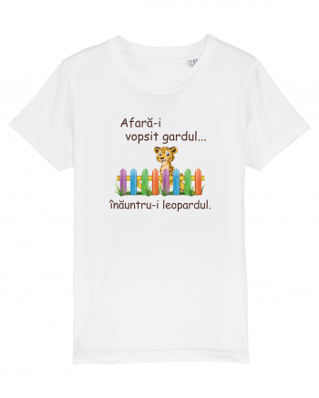 Afara-i vopsit gardul White