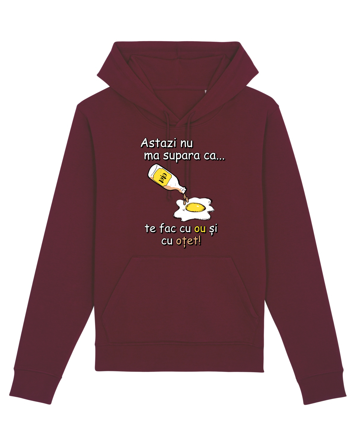 Hanorac Unisex Drummer Burgundy