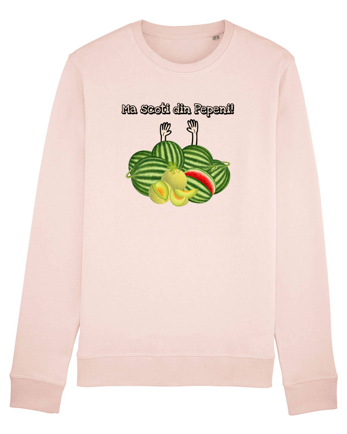Bluză mânecă lungă Unisex Rise Candy Pink